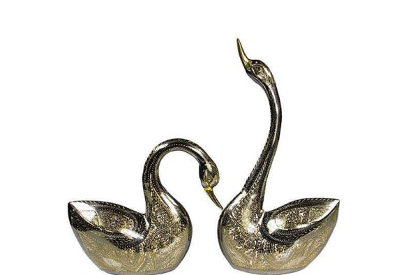 Ördek 2li Set Biblo Dekoratif Hediyelik - Resim 2