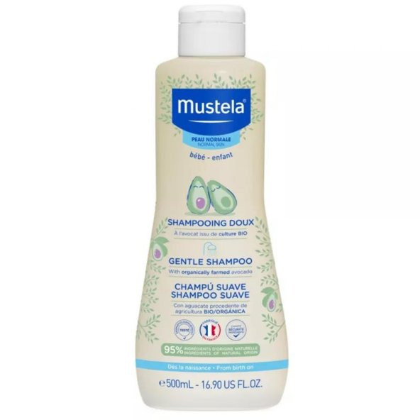 Mustela Gentle Göz Yakmayan Bebek Şampuanı 500 ml