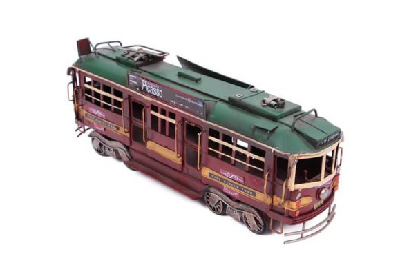 Dekoratif Metal Piccaso Treni Vintage Biblo Hediyelik - 2