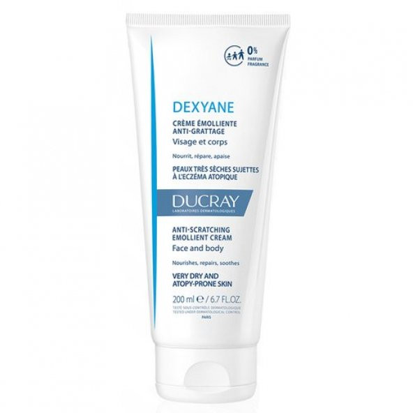 Ducray Dexyane Emollient Cream 200 ml