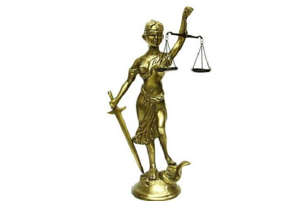 Adalet Kadını Terazili Biblo Dekoratif Hediyelik - 2