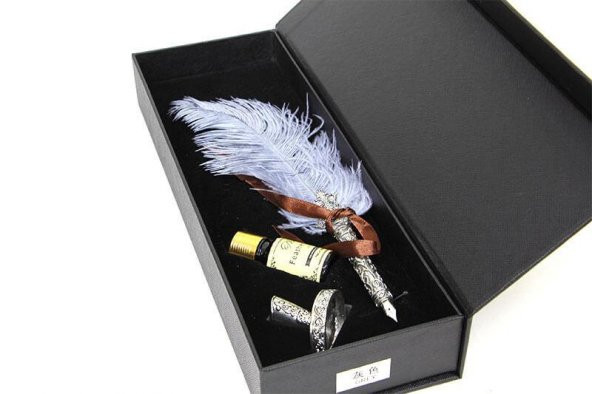 Divit Hokka Seti Tüylü Kalem Hediyelik - Resim 3