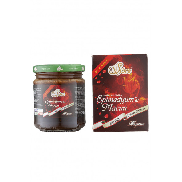 Sidra Özel Bitkisel Karışımlı Ginsengli Macun Orijinal Bandrollü (RED) 240 gr Macun (16 SERVİS) Unisex Orjinal - 4