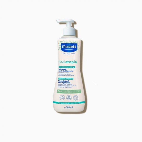 Mustela Stelatopia Cleansing Cream 500 ml Krem Şampuan