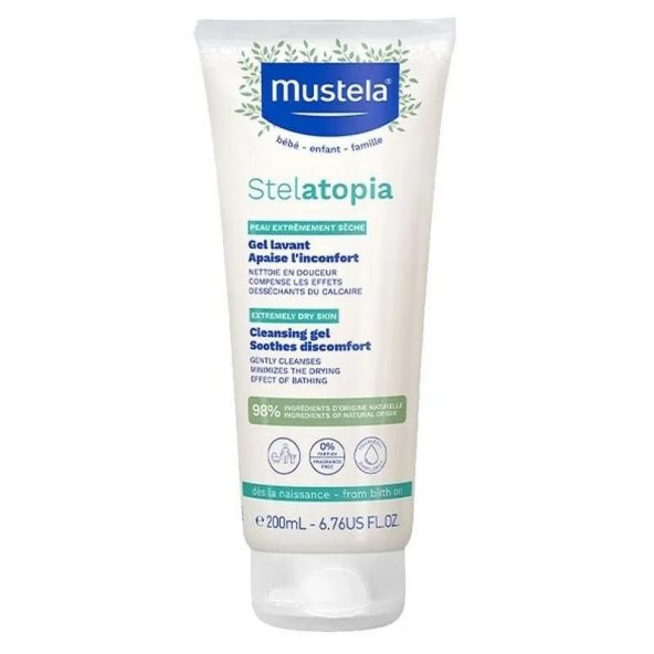 Mustela Stelatopia Cleansing GEL 200 ml