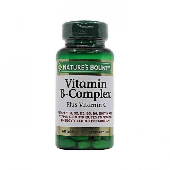 Natures Bounty Vitamin B-Complex 60 Tablet