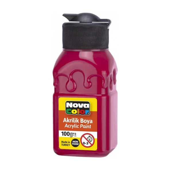 Akrilik Boya 100 Ml 1 Adet Nova Color Akrilik Boyalar 100 Ml 1 Adet - 2