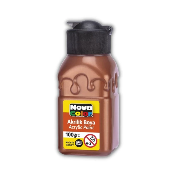 Akrilik Boya 100 Ml 1 Adet Nova Color Akrilik Boyalar 100 Ml 1 Adet - 3