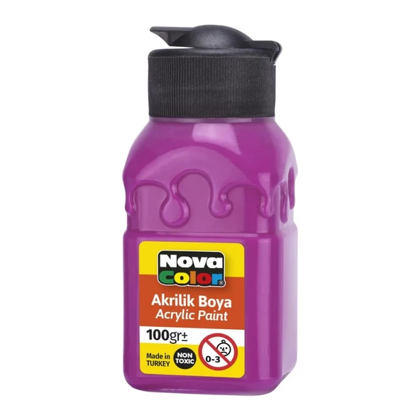 Akrilik Boya 100 Ml 1 Adet Nova Color Akrilik Boyalar 100 Ml 1 Adet - 6