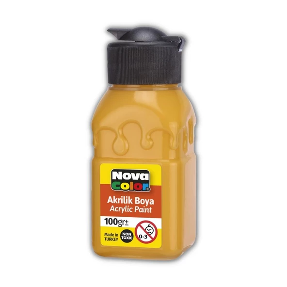 Akrilik Boya 100 Ml 1 Adet Nova Color Akrilik Boyalar 100 Ml 1 Adet - 9