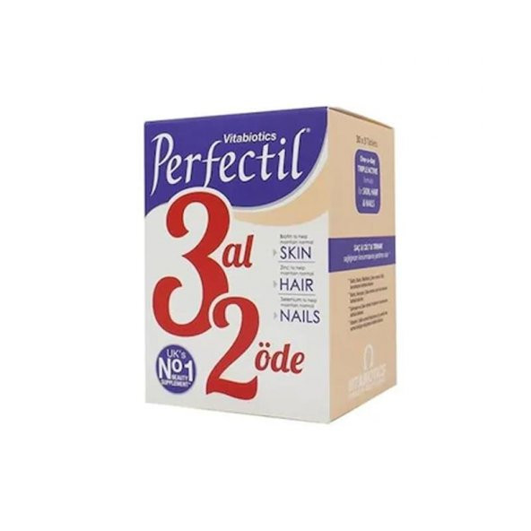 Vitabiotics Perfectil 3 Al 2 Öde 3 x 30 Tablet (90 Adet) - 1