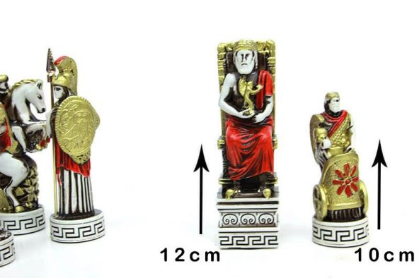 Satranç Taşı Polyester Büyükboy Athena Dekoratif Hediyelik ürün görseli