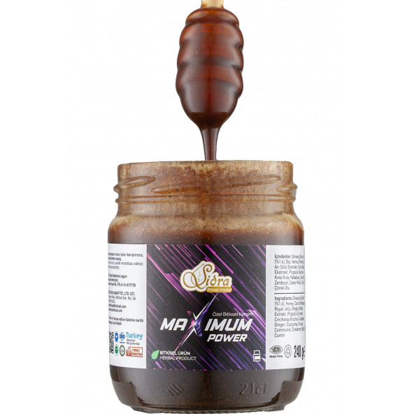 3 Adet Sidra Maximum Power 240 gr Macun (16 SERVİS) Unisex Orjinal - 2