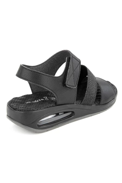 Muya Caslade Anatomik Air Max Tabanlı Topuk Dikeni Kadın Sandalet - 7