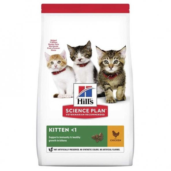 Hills Kitten Chicken Tavuklu Yavru Kedi Maması 7 Kg