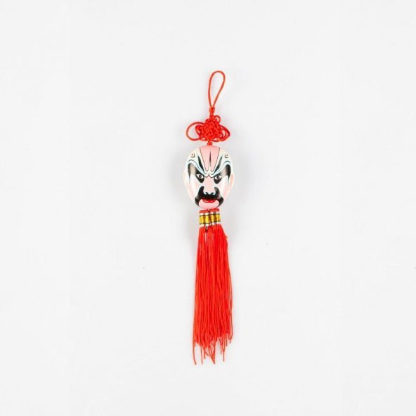 Feng Shui Düğüm Maske Pembe Çin Şans Duvar Süsü