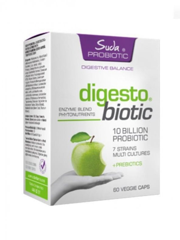 Suda Probıotıc Digesto Biotic 60 Kapsül 8681571354178