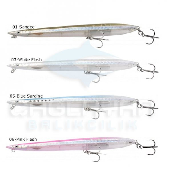 Savage gear Sandeel Surf Walker 155 17g Suni Yem 06-Pink Flash - 2