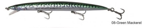 Savage gear Sandeel Jerk Minnow 145 14g  Suni Yem 08-Green Mackerel