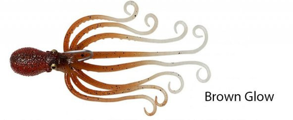 Savage gear Octobus 35g 10cm Suni Yem Brown Glow ürün görseli 1
