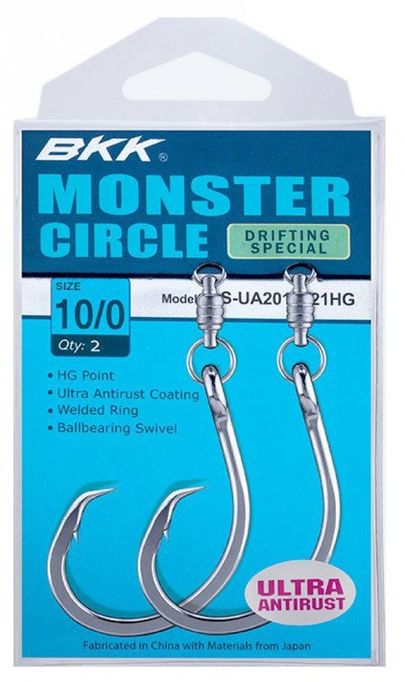 BKK Monster Circle (D.Special) İğne 8/0 2 Pcs