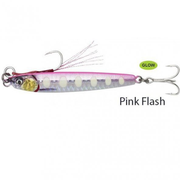 Savage gear 3D Jig Minnow 20 gr 7,5 cm Suni Yem Pink Flash