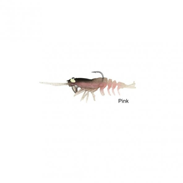 Savage Gear 3D Shrimp RTF 9 cm 7 gr Suni Yem 2 Adet Pink