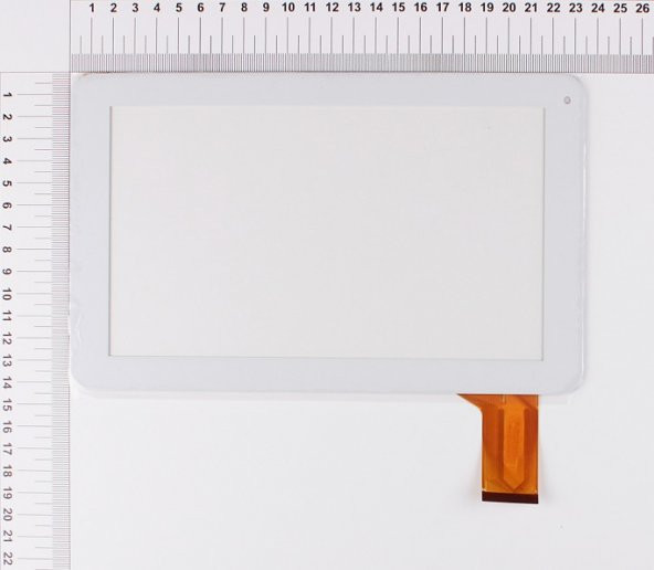 Oblio mint plus 9x Model 1 Uyumlu 9" inç Beyaz Dokunmatik (ön Cam)