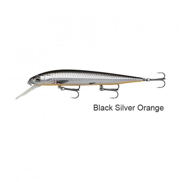 Savage Gear 3D Smelt Twitch N Roll MR 14 cm 20 gr Black Silver Orange