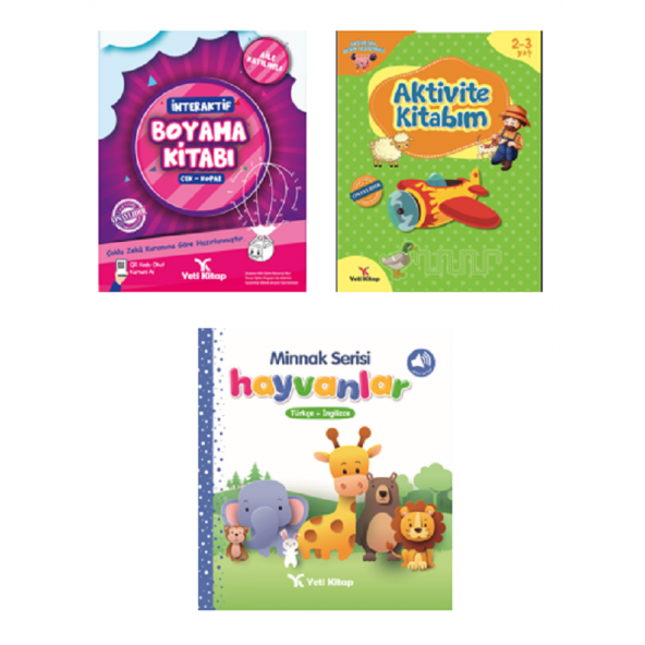 Dikkat Güçlendirme Kitap Seti Plus 3 Yaş