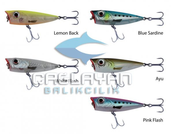 Savage gear 3D Minnow Pop Walker 43 3g Suni Yem Ayu - 2