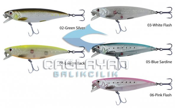 Savage gear 3D Twitch Minnow 8cm 8,5g Suni Yem 06-Pink Flash - 2