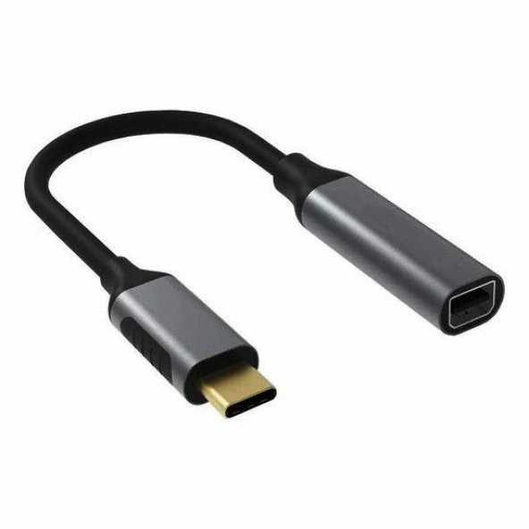 DAYTONA FC-K01 USB Tip-C=>MiniDisplayport ÇEVİRİCİ GÖRÜNTÜ AKTARICI 4K Ultra Hd (Macbook Uyumlu)