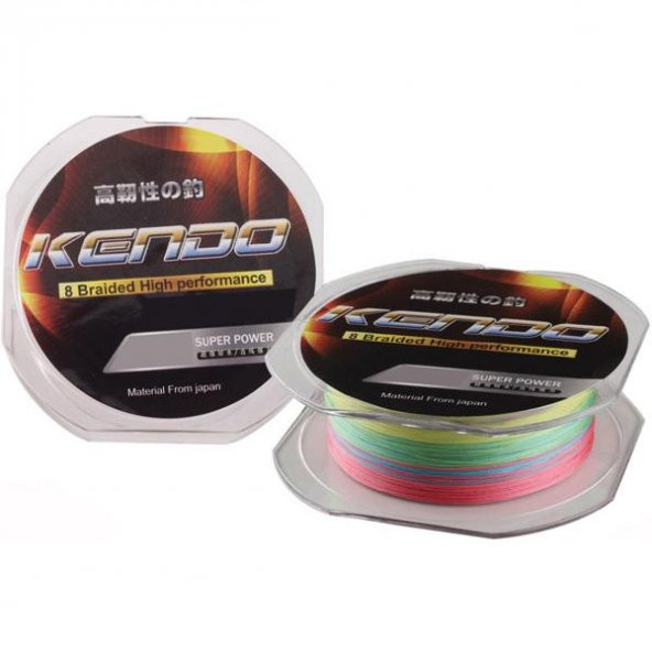 Kendo Dynema 8 Örgü 120Mt (Multıcolour) 0,26mm