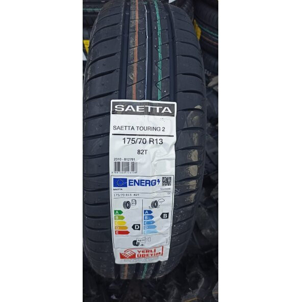 Saetta 175/70r13 82t Tourin2 ( Bridgestone & Üretimi ) 2024 üretim