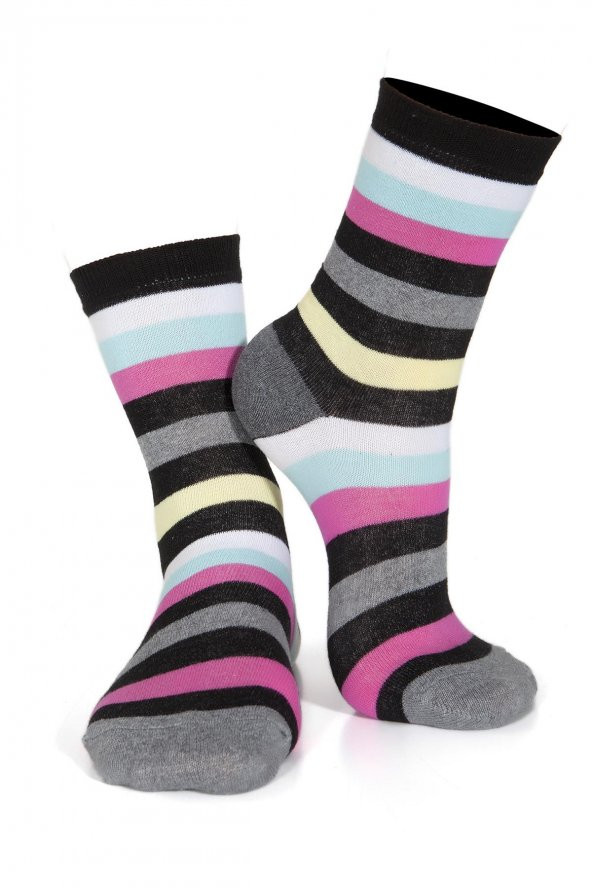 Miorre Desenli Pamuk Bayan Çorap - Resim 7