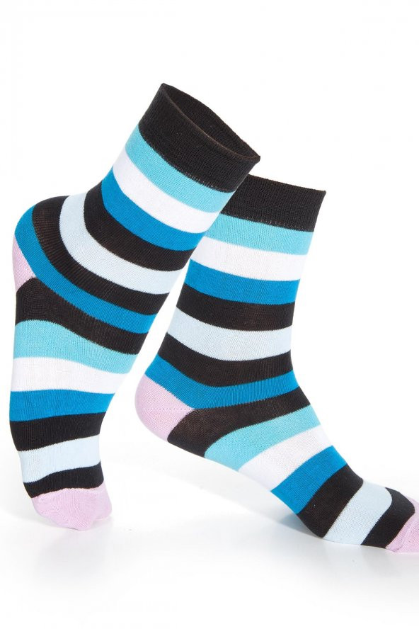 Miorre Desenli Pamuk Bayan Çorap - Resim 8