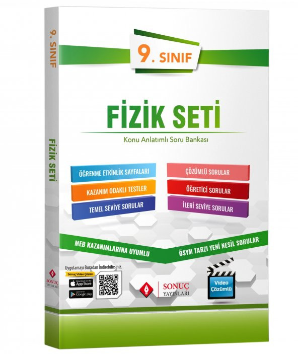 9.sınıf Fizik Modüler Set  Sonuç Yayınları 2023-2024