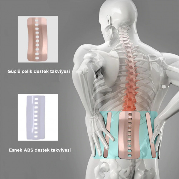 Dr Easy Life Çelik Destekli Bel Kemeri - 2