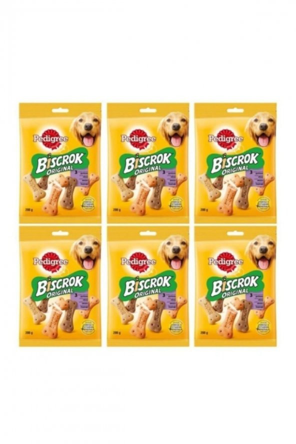 6x200 Biscrock Multimix Köpek Ödül Maması 6 Ad X 200 Gr