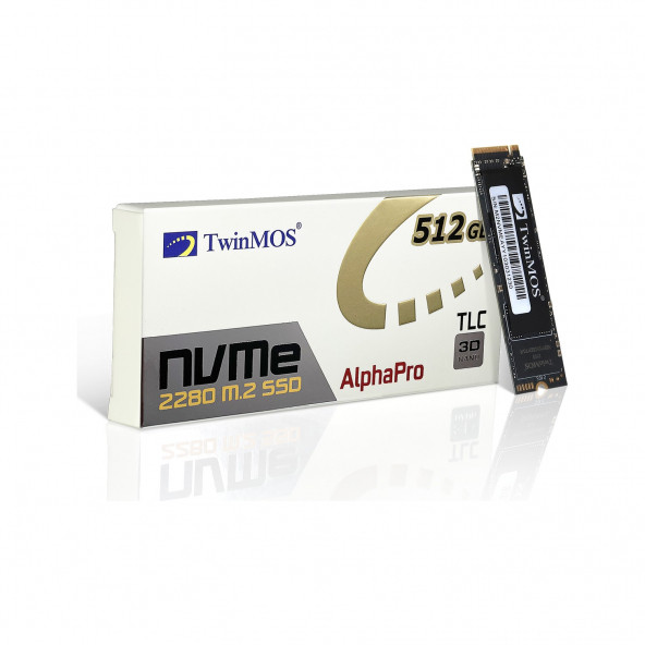 TwinMOS 512GB M.2 PCIe NVMe SSD 2455Mb-1832Mb/s (NVMeFGBM2280) - 4