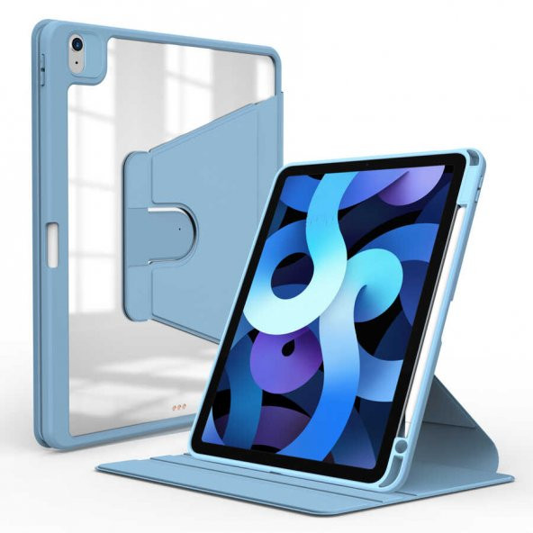 iPad Air 10.9 2020 (4.Nesil) Kılıf Nayn Dönebilen Standlı Kılıf