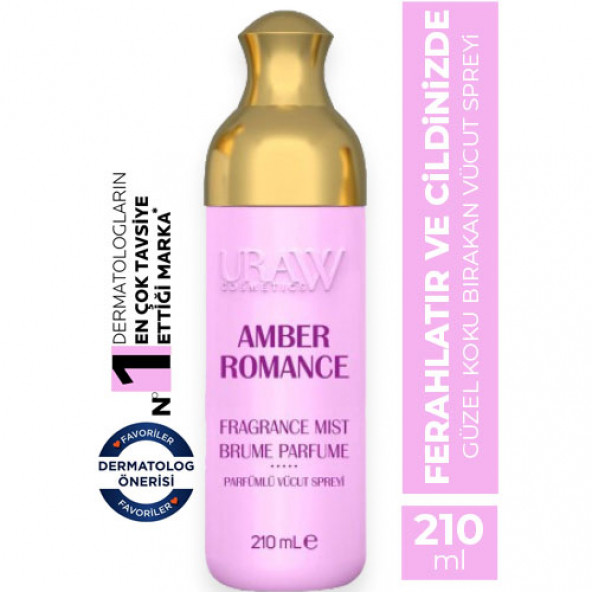 Uraw Parfümlü Vücut Spreyi (Amber Romance)