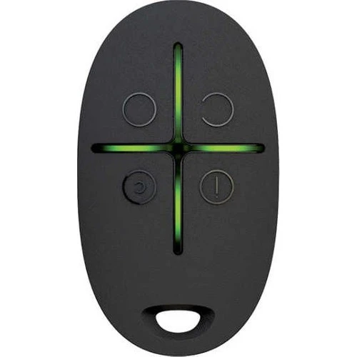 Ajax SpaceControl Kablosuz Kumanda - Siyah ürün görseli 1