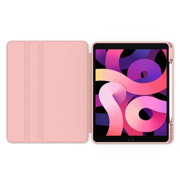 iPad Pro 12.9 2020 (4.Nesil) Kılıf Nayn Dönebilen Standlı Kılıf - Resim 11