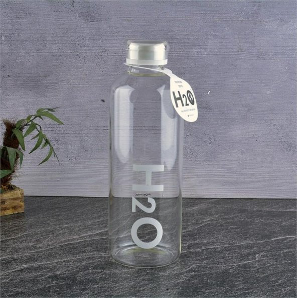 Tohana Borosilikat Cam Matara 1 Litre Beyaz H2O81003