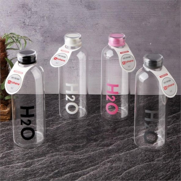 Tohana Borosilikat Cam Matara 1 Litre Beyaz H2O81003 - 2