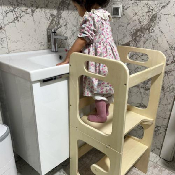 öğrenme kulesi - aktivite masası - mama masası - 3