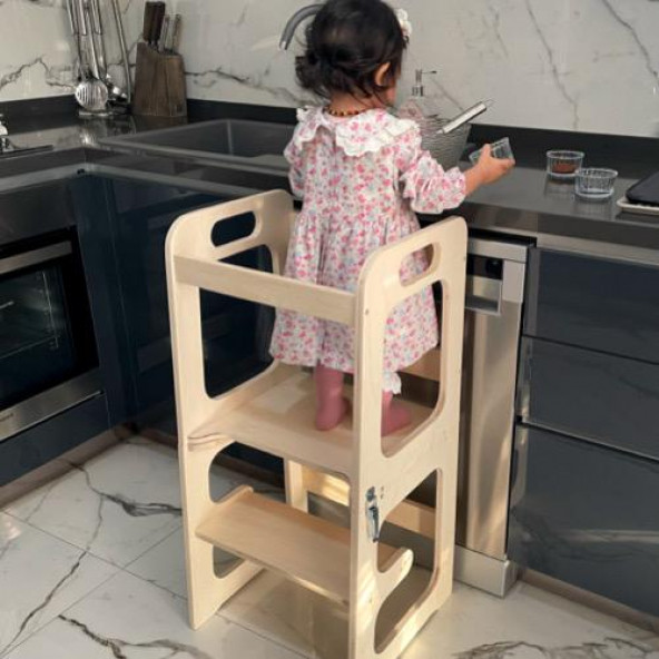 öğrenme kulesi - aktivite masası - mama masası - 4