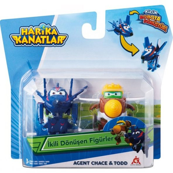Harika Kanatlar 2´li Mini Figür Todd & Ajan Chase - 2